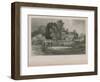 Hughes' Ferry Boat over the River Lea-null-Framed Giclee Print