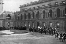 Queen Victoria's Funeral Procession Leaving Osborne House, Isle of Wight, February 1St, 1901-Hughes & Mullins-Giclee Print