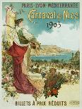 Advertisement for "Touraine et Berry", by Orleans Railway-Hugo D'Alesi-Framed Giclee Print