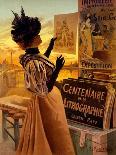 Poster Advertising Hyeres, France, C.1900-Hugo D' Alesi-Framed Stretched Canvas