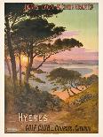 Poster Advertising Hyeres, France, 1900-Hugo D' Alesi-Framed Giclee Print