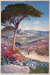 Poster Advertising Hyeres, France, 1900-Hugo D' Alesi-Framed Giclee Print