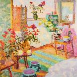 A Corner of the Studio, Autumn Afternoon, 2012 (Oil on Canvas)-Hugo Grenville-Giclee Print