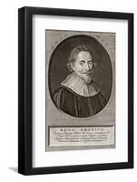 Hugo Grotius, Dutch Jurist-Middle Temple Library-Framed Photographic Print