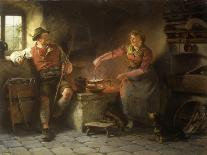 A Peasant-Hugo Kauffmann-Giclee Print