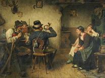 A Peasant-Hugo Kauffmann-Giclee Print