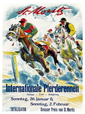 St. Moritz / International Horse Racing / Totalizator