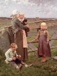 The Little Gleaner, 1884-Hugo Salmson-Mounted Giclee Print