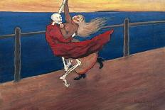 King Hobgoblin Sleeping-Hugo Simberg-Giclee Print