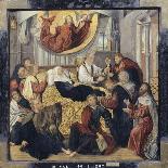 Death of the Virgin Mary - St. Matthew and St. Mark-Hugo Van Der Goes-Framed Giclee Print