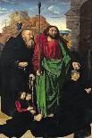 Portinari Altarpiece, St. Thomas and St. Anthony with Tommaso Portinari and Two Sons, c.1479-Hugo van der Goes-Giclee Print