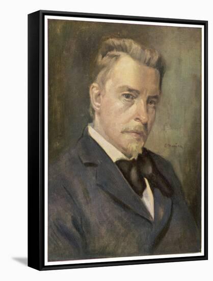 Hugo Wolf Austrian Composer-Ludwig Nauer-Framed Stretched Canvas