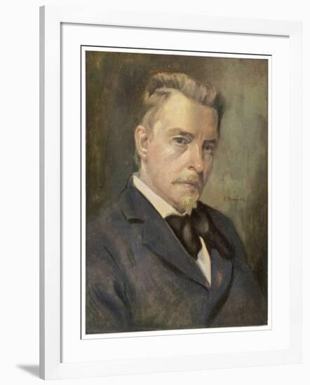 Hugo Wolf Austrian Composer-Ludwig Nauer-Framed Art Print