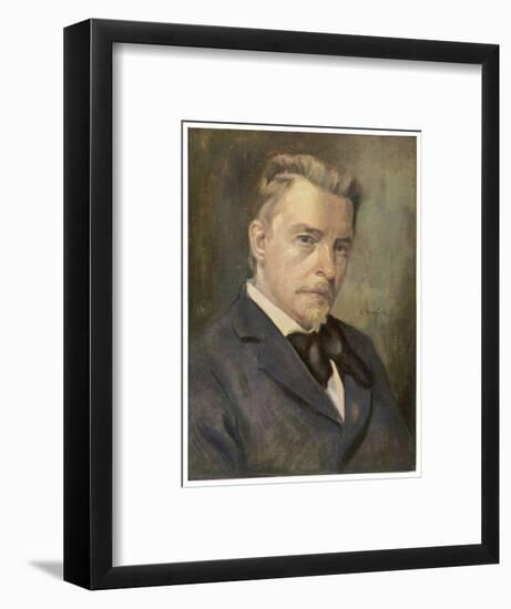 Hugo Wolf Austrian Composer-Ludwig Nauer-Framed Art Print