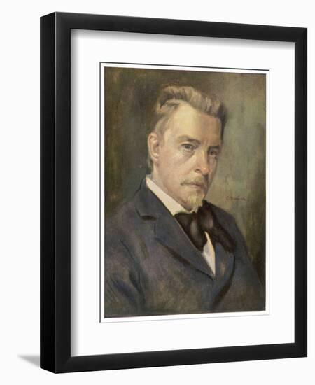 Hugo Wolf Austrian Composer-Ludwig Nauer-Framed Art Print