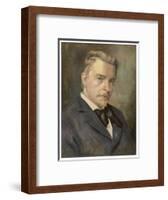 Hugo Wolf Austrian Composer-Ludwig Nauer-Framed Art Print