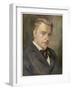 Hugo Wolf Austrian Composer-Ludwig Nauer-Framed Art Print