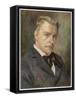 Hugo Wolf Austrian Composer-Ludwig Nauer-Framed Stretched Canvas