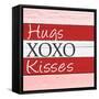 Hugs Kisses-Allen Kimberly-Framed Stretched Canvas