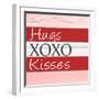 Hugs Kisses-Allen Kimberly-Framed Art Print
