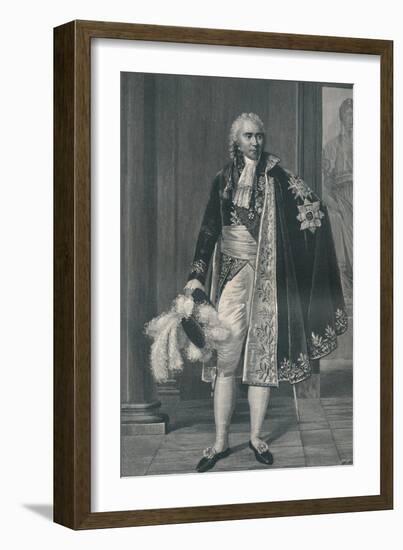 'Hugues-Bernard Maret, Duke of Bassano', c1800, (1896)-T Johnson-Framed Giclee Print