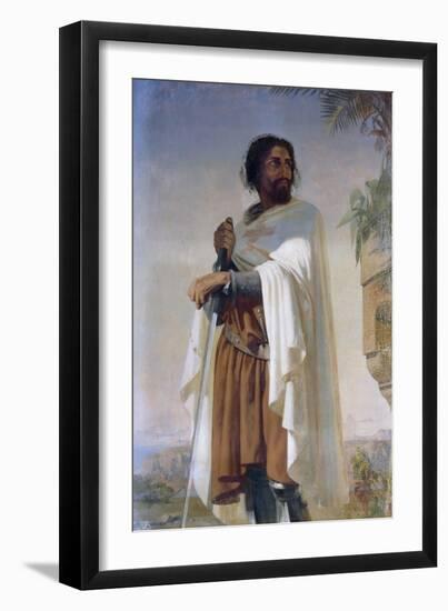 Hugues De Payens, Grand Master of the Knights Templar-Henri Lehmann-Framed Giclee Print