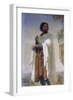 Hugues De Payens, Grand Master of the Knights Templar-Henri Lehmann-Framed Giclee Print