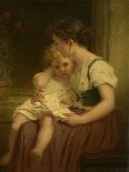 Une mendiante-Hugues Merle-Stretched Canvas