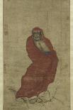 Bodhidharma Crossing the Yangzi-Hui Yan-Framed Stretched Canvas