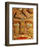 Huichol Indian Crafts Beadwork, Cabo San Lucas, Baja California Sur, Mexico-Walter Bibikow-Framed Photographic Print