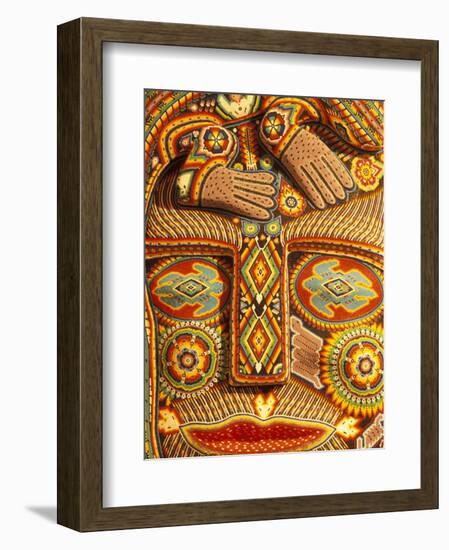 Huichol Indian Crafts Beadwork, Cabo San Lucas, Baja California Sur, Mexico-Walter Bibikow-Framed Photographic Print