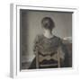 "Huile" (repos)-Vilhelm Hammershoi-Framed Giclee Print