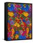 Huipil Cloth Pattern, Guatemala, Central America-Upperhall Ltd-Framed Stretched Canvas