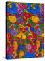 Huipil Cloth Pattern, Guatemala, Central America-Upperhall Ltd-Stretched Canvas