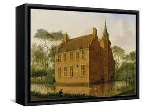 Huis Altena near Delft. Ca. 1747-Jan ten Compe-Framed Stretched Canvas