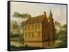 Huis Altena near Delft. Ca. 1747-Jan ten Compe-Framed Stretched Canvas
