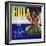 Hula Apples Fruit Crate Label-null-Framed Giclee Print