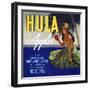 Hula Apples Fruit Crate Label-null-Framed Giclee Print