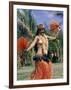 Hula Dance in Kapiolani Park, Waikiki, Hawaii, Hawaiian Islands, USA-Ursula Gahwiler-Framed Photographic Print