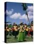 Hula Dance, Waikiki, Hawaii, Hawaiian Islands, Pacific, USA-Ursula Gahwiler-Stretched Canvas