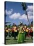 Hula Dance, Waikiki, Hawaii, Hawaiian Islands, Pacific, USA-Ursula Gahwiler-Stretched Canvas