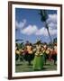 Hula Dance, Waikiki, Hawaii, Hawaiian Islands, Pacific, USA-Ursula Gahwiler-Framed Photographic Print