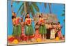 Hula Dancers, Hawaii-null-Mounted Art Print