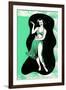 Hula Girl-null-Framed Art Print