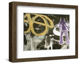 Hula Layers-Jenny Kraft-Framed Art Print