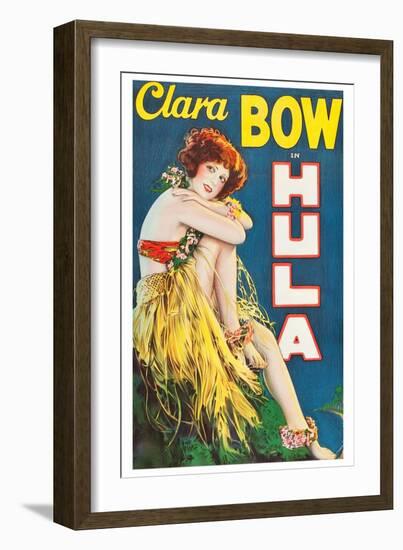 Hula-null-Framed Art Print