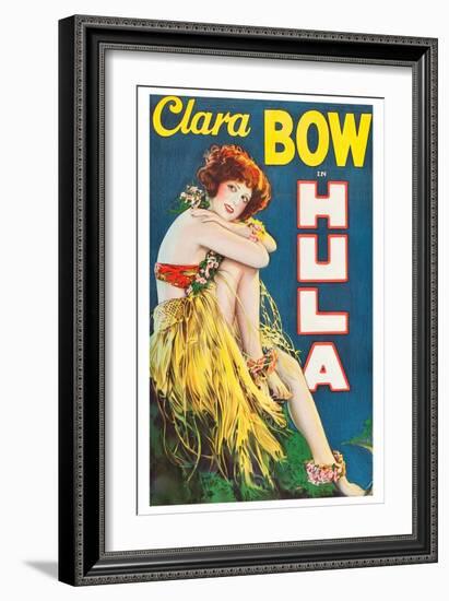 Hula-null-Framed Art Print