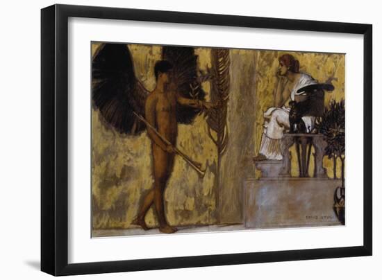 Huldigung an Die Malerei, 1889-Franz von Stuck-Framed Giclee Print