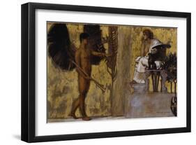 Huldigung an die Malerei. 1889-Franz von Stuck-Framed Giclee Print