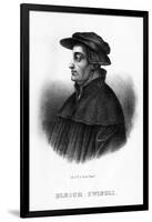 Huldrych Zwingli, Swiss Theologian-null-Framed Giclee Print